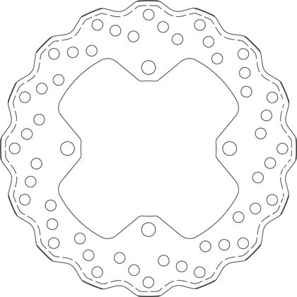 SBS 5252 Wave brake disc