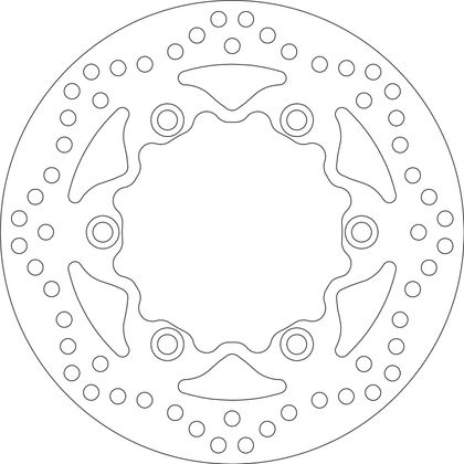 SBS 5254 Round brake disc
