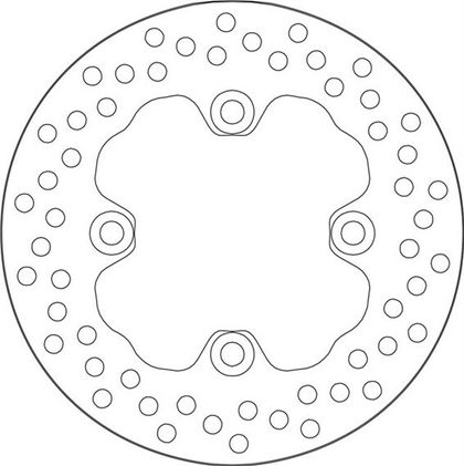 SBS 5257 Round brake disc