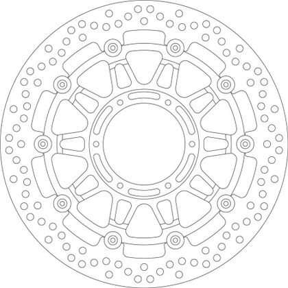 SBS 5261 Round brake disc