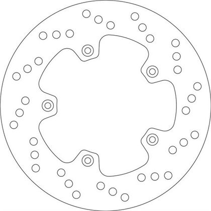 SBS 5262 Round brake disc