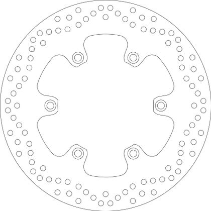 SBS 5268 Round brake disc
