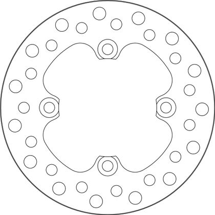 SBS 5269 Round brake disc