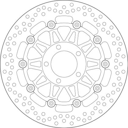 SBS 5270 Round brake disc