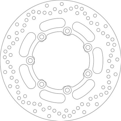 SBS 5272 Round brake disc
