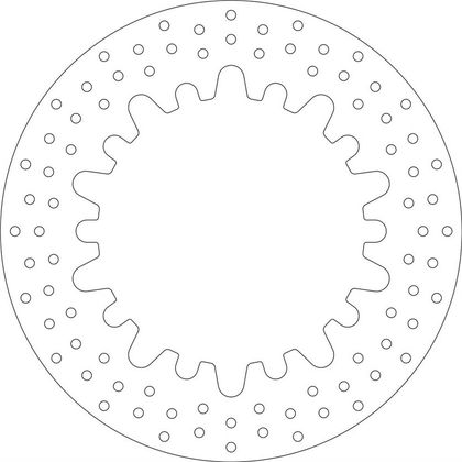 SBS 5273 Round brake disc