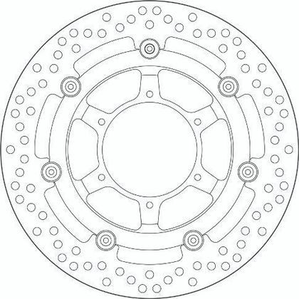 SBS 5281A Round brake disc