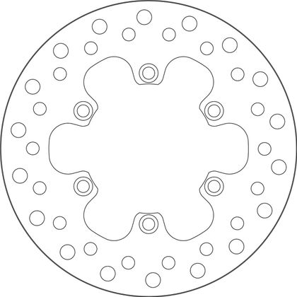 SBS 5283 Round brake disc