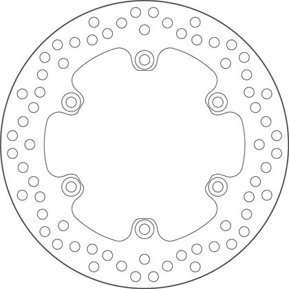 SBS 5320 Round brake disc