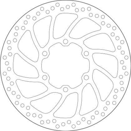 SBS 5323 Round brake disc