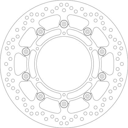 SBS 5324 Round brake disc