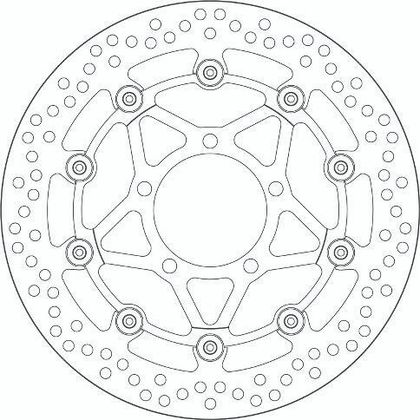 SBS 5328A Round brake disc