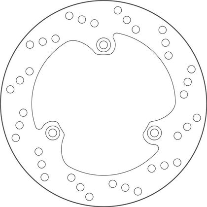SBS 5353 Round brake disc