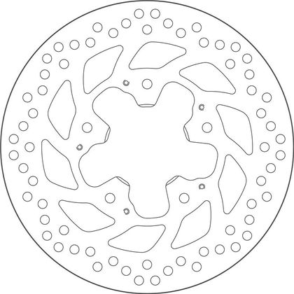 SBS 5354 Round brake disc