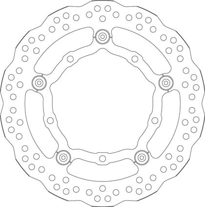 SBS 5355A Wave brake disc