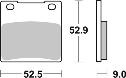SBS 556RQ Brake pads