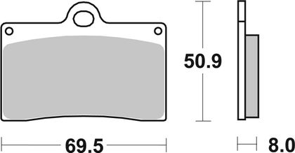 SBS 566HCT Brake pads