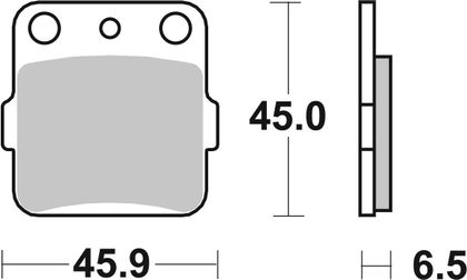 SBS 584RSI Brake pads