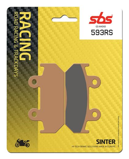 SBS racing 593RS Brake pads Ref : SBS00452A / 593080 