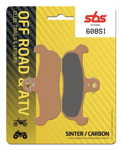 SBS 608 SI Brake pads Ref : SBS00457A / 608030 