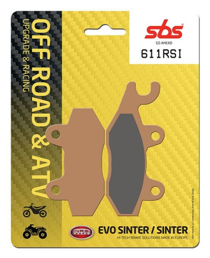 SBS 611RSI Brake pads Ref : SBS00460A / 611090 