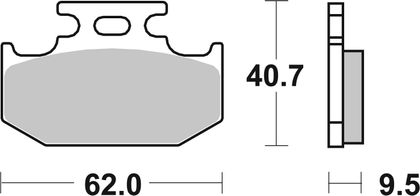 SBS 648RSI Brake pads