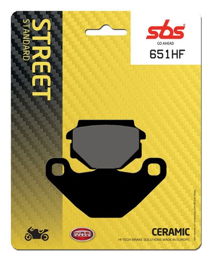 SBS 651HF Brake pads Ref : SBS00475A / 651000 
