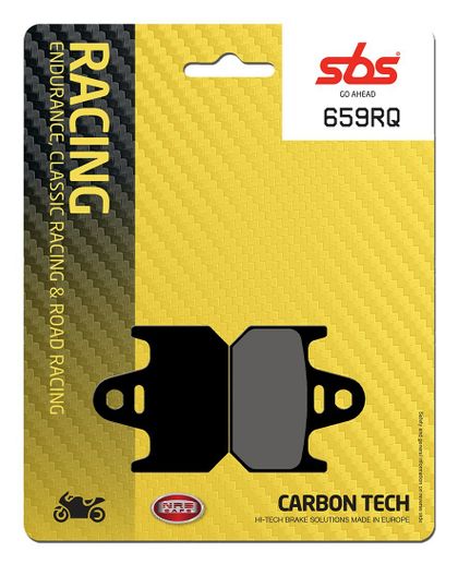 SBS 659RQ Brake pads Ref : SBS00479A / 659050 YAMAHA 250 TZ 250 - 1990 - 2003
