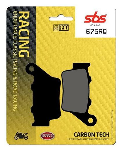 SBS 675RQ Brake pads Ref : SBS00488A / 675050 KTM 250 RC 4 R - 2020 - 2023
