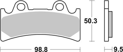 SBS 683 RST Brake pads