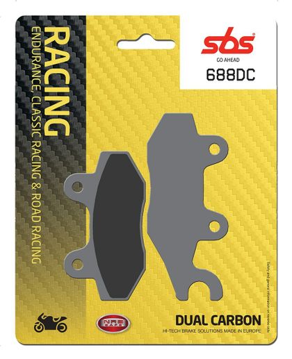 SBS 687RQ Brake pads Ref : SBS00493A / 687050 