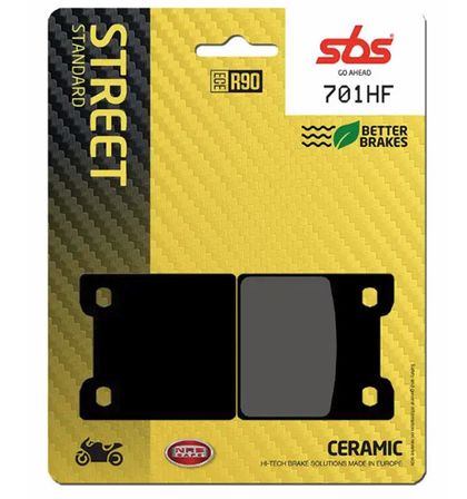 SBS 701LF 701HF Brake pads Ref : SBS00497A / 701010 SUZUKI 900 RF 900 R - 1994 - 1998