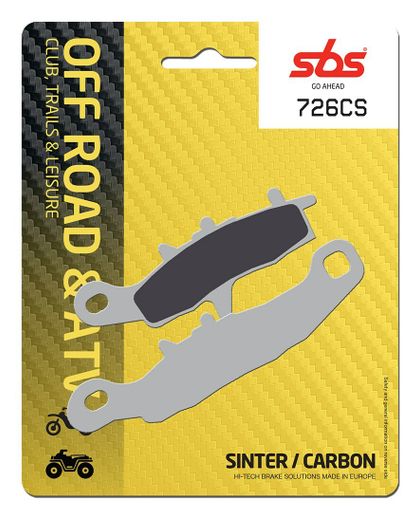 SBS 726CS Brake pads Ref : SBS00506A / 726110 