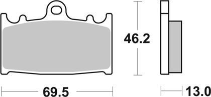 SBS 789HF Brake pads