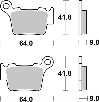 SBS 791HF Brake pads