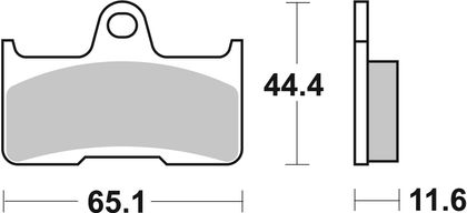 SBS 799SI Brake pads