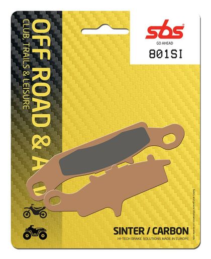 SBS 801SI Brake pads Ref : SBS00529A / 801030 