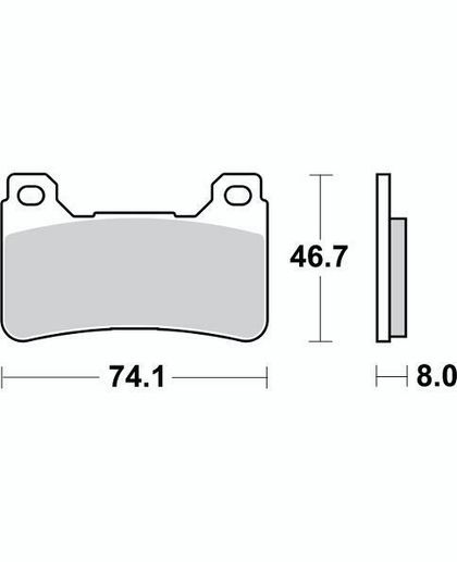 SBS 809RST Brake pads