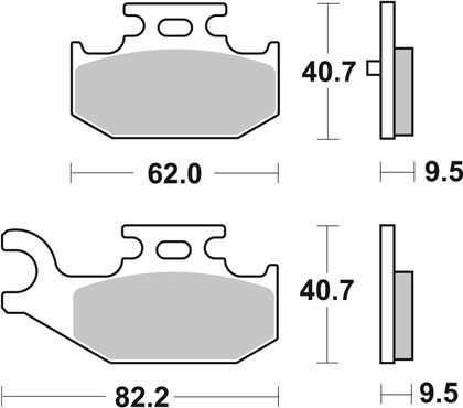 SBS 816RSI Brake pads