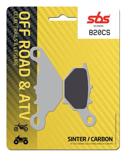 SBS 820CS Brake pads Ref : SBS00542A / 820110 