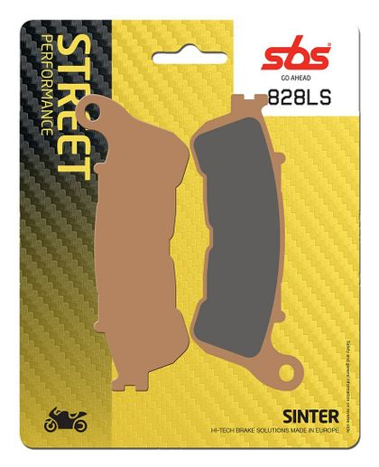 SBS 828 LS Brake pads Ref : SBS00546A / 828040 HONDA 1000 CBF 1000 ABS (SC58) - 2006 - 2010