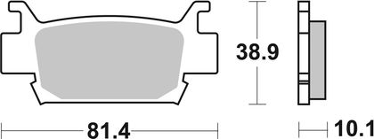 SBS 829SI Brake pads