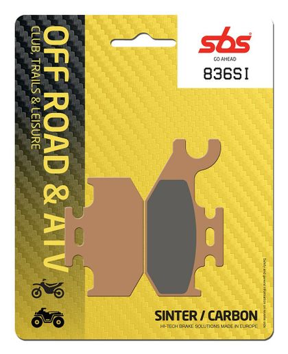 SBS 836SI Brake pads Ref : SBS00550A / 836030 