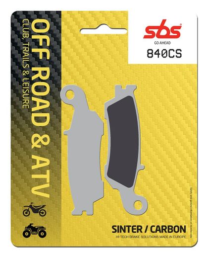 SBS 840CS Brake pads Ref : SBS00553A / 840110 