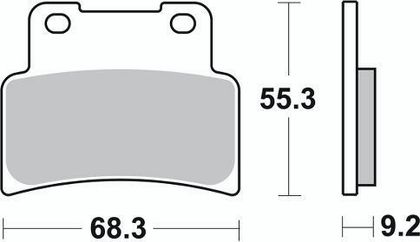 SBS 844RST Brake pads