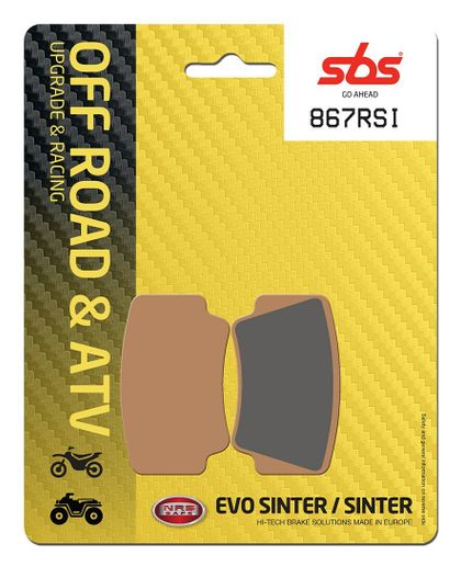SBS 867RSI Brake pads Ref : SBS00572A / 867090 