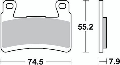 SBS 894RST Brake pads