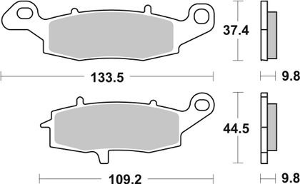 SBS 920 LS Brake pads