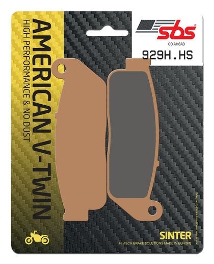 SBS 929 HS Brake pads Ref : SBS00592A / 929070 INDIAN 1130 SCOUT - 2015 - 2016