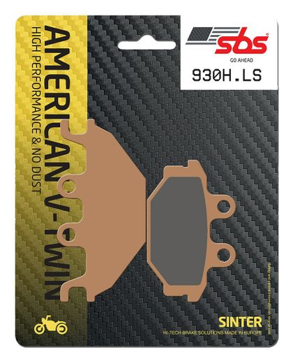 SBS 930 LS Brake pads Ref : SBS00593A / 930040 INDIAN 1130 SCOUT - 2015 - 2016
